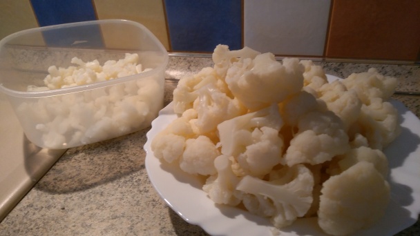 Vyprážaný karfiol so zemiakmi (fotorecept) - obrázok 1