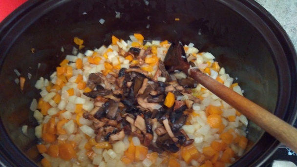 Zeleninové rizoto s čerstvými hubami (fotorecept) - obrázok 4