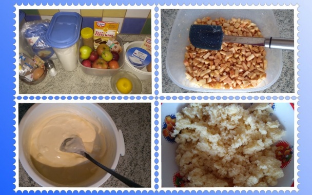 Jablčník s tvarohom a mrveničkou (fotorecept) - obrázok 1