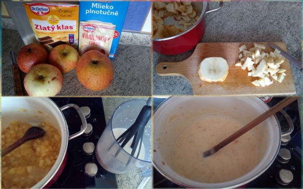 Jablkovo-pudingový koláč (fotorecept) - obrázok 2