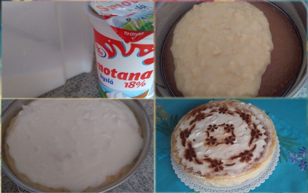 Jablkovo-pudingový koláč (fotorecept) - obrázok 3