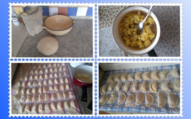 Pirohy so zemiakovo-bryndzovou náplňou i so slivkovým lekvárom (fotorecept) - obrázok 6