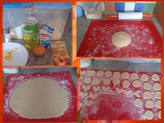 Pampúšiky a srdiečka raz-dva (fotorecept) - obrázok 2