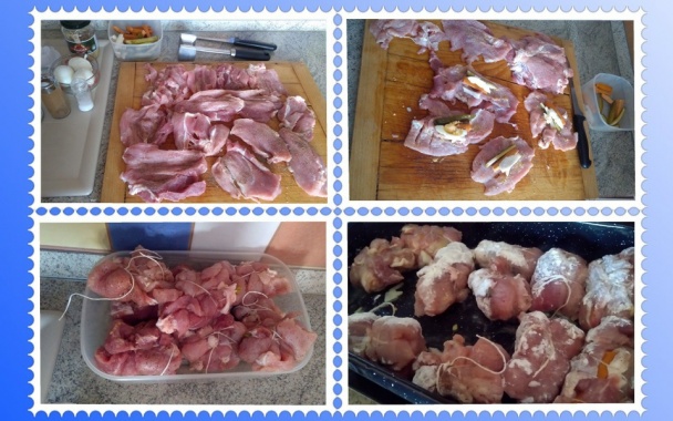 Plnený bravčový závitok (fotorecept) - obrázok 1