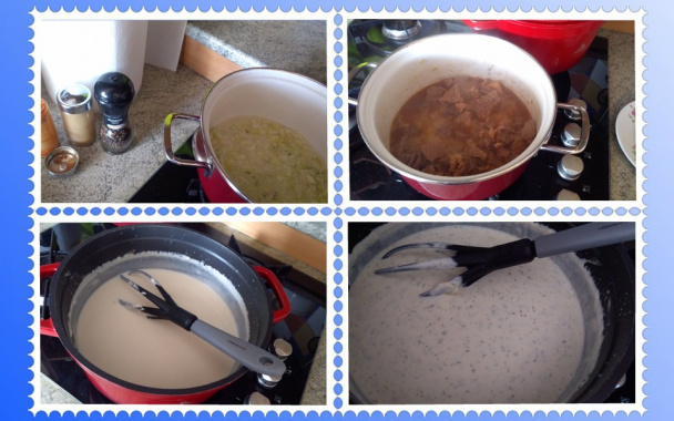 Hovädzie vo vlastnej šťave s kôprovou omáčkou (fotorecept) - obrázok 2