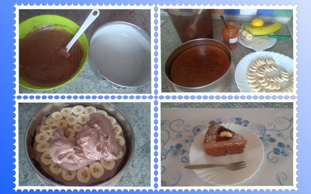 Banánová torta (fotorecept) - obrázok 5