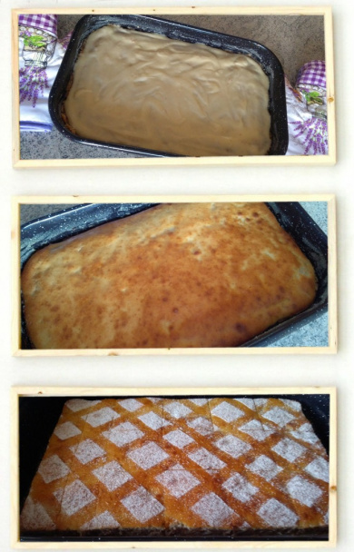 Starodávny hrnčekový jablkový koláč (fotorecept) - obrázok 7