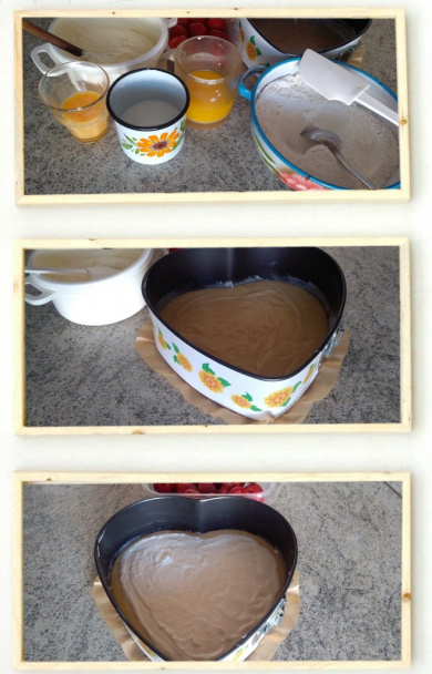 Jahodové tvarohové srdce (fotorecept) - obrázok 5