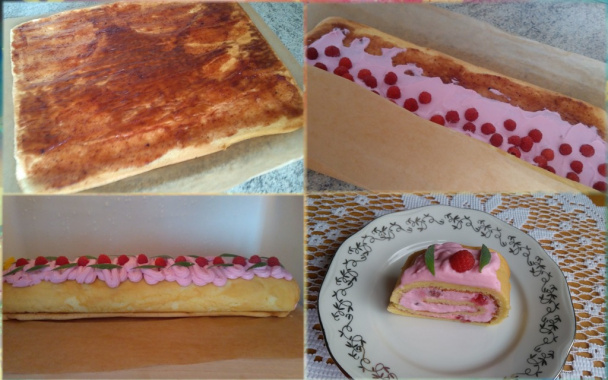 Malinová roláda (fotorecept) - obrázok 6
