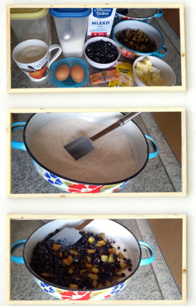 Slivkovo-ríbezľový hrnčekový koláč (fotorecept) - obrázok 4