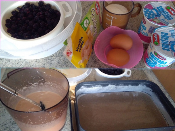 Černicový krémový koláč (fotorecept) - obrázok 2