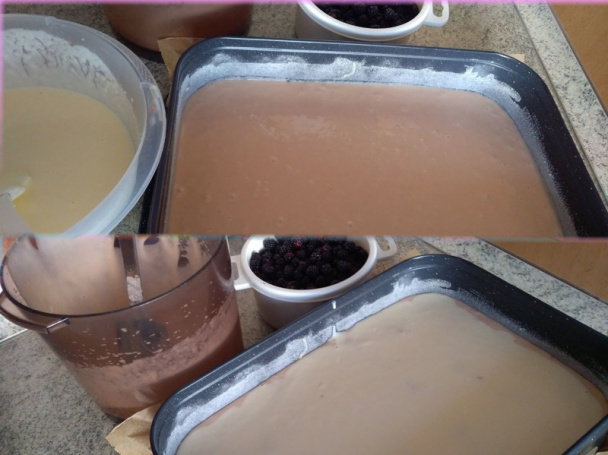 Černicový krémový koláč (fotorecept) - obrázok 4