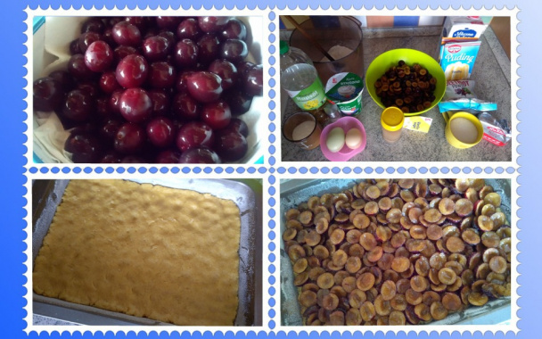 Hrnčekový krehký slivkový pudingový zákusok (fotorecept) - obrázok 3