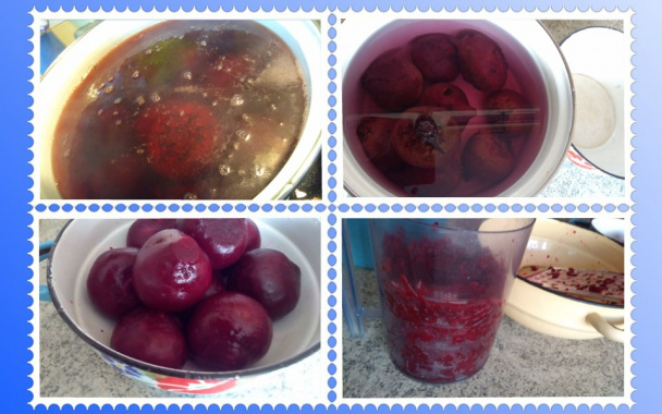 Zaváraná cvikla s chrenom (aj bez chrenu) (fotorecept) - obrázok 3