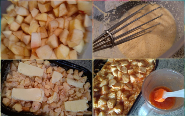 Štedrý šťavnatý jablkový koláč (fotorecept) - obrázok 5