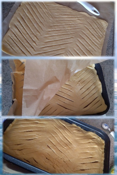 Jablčník na krehkom drožďovom ceste (fotorecept) - obrázok 5