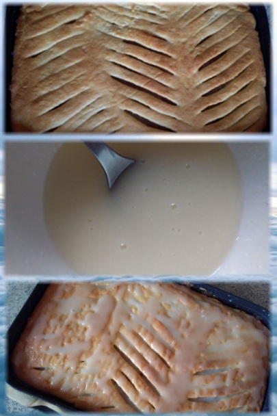 Jablčník na krehkom drožďovom ceste (fotorecept) - obrázok 7