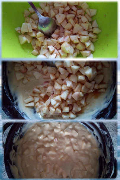 Strapaté šišky s jablkami (fotorecept) - obrázok 2
