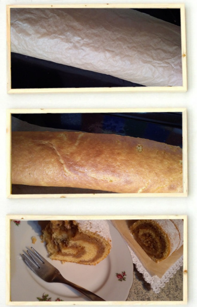 Jablková roláda (fotorecept) - obrázok 5