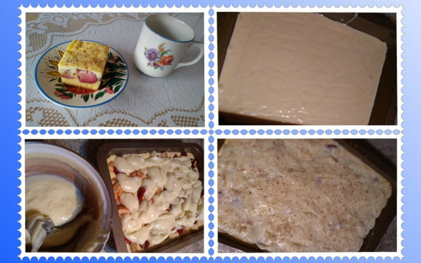 Medový jablčník s pudingom (fotorecept) - obrázok 5