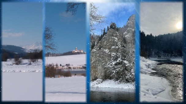 Jablkovo-orechový koláč s jogurtovou polevou (fotorecept) - obrázok 1