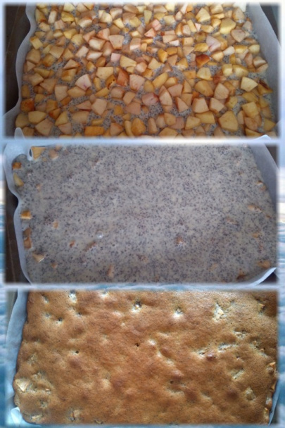 Hrnčekové jablkovo-makové krémové rezy (fotorecept) - obrázok 5