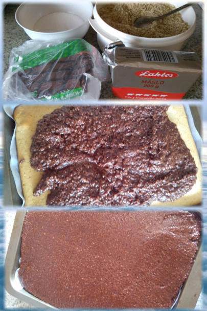 Štedré orechové kocky s čokoládou (fotorecept) - obrázok 4