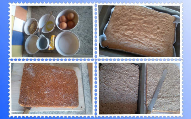 Krémové orechové kocky (fotorecept) - obrázok 3