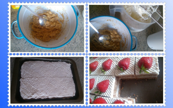 Krémové orechové kocky (fotorecept) - obrázok 4