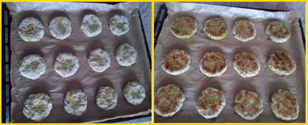 Pečené brokolicové fašírky so syrom (fotorecept) - obrázok 3