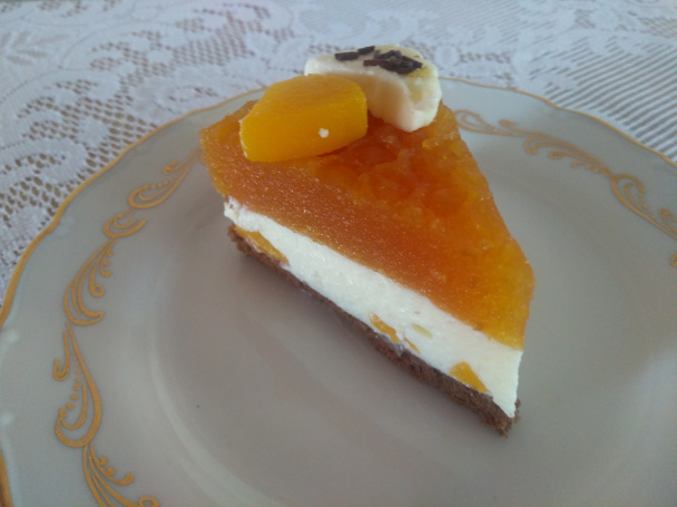 Broskyňová torta (fotorecept) - obrázok 1