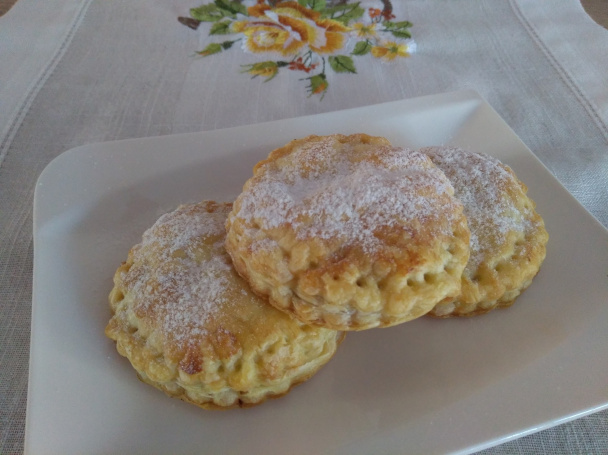 Plnené pečivo z lístkového cesta - obrázok 2