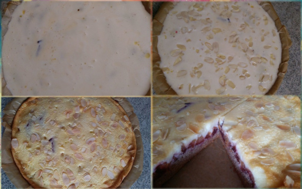 Slivkový perníkový zalievaný koláč (fotorecept) - obrázok 3