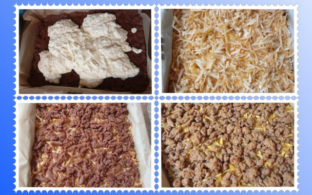 Krehký kakaový jablkový tvarožník (fotorecept) - obrázok 3