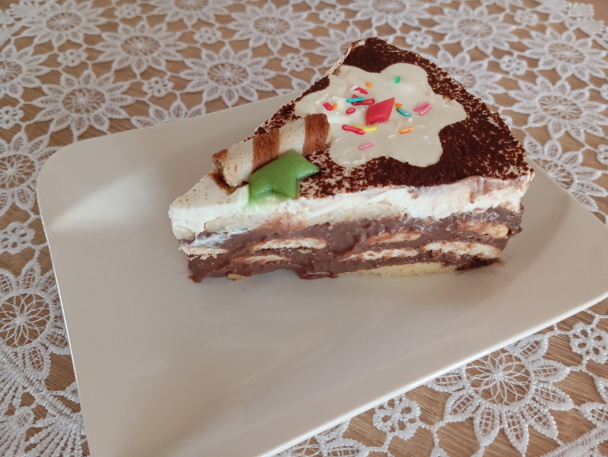 Pudingová BB torta - obrázok 1