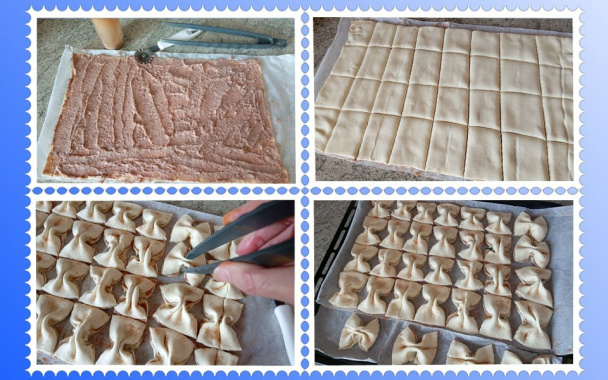 Mašle s lekvárovo-orechovou plnkou (fotorecept) - obrázok 3