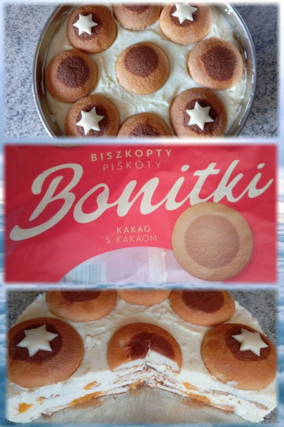 Nepečená torta s mandarínkami - obrázok 3