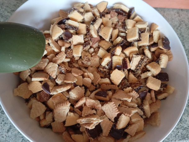 Jaffa torta s čokoganážou bez pečenia (fotorecept) - obrázok 2