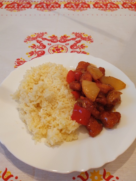 Sweet and Fire Chicken (Sladko-pikantné kura) (fotorecept) - obrázok 12