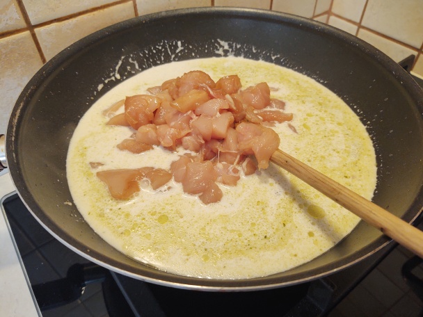 Kuracie na zelenom karí (fotorecept) - obrázok 6