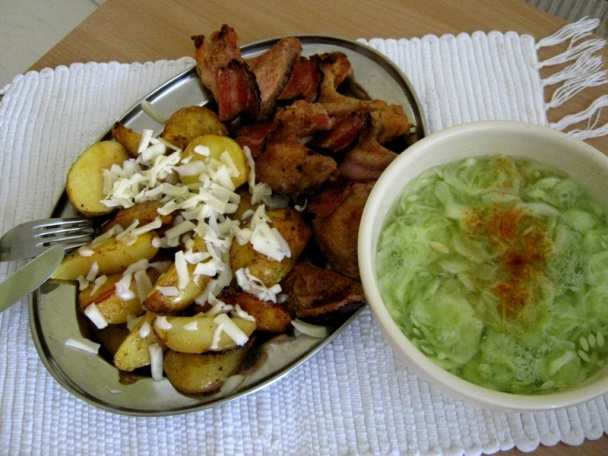 Kuracie krídelká zapekané so skorými zemiačkami na americký spôsob (fotorecept) - obrázok 6
