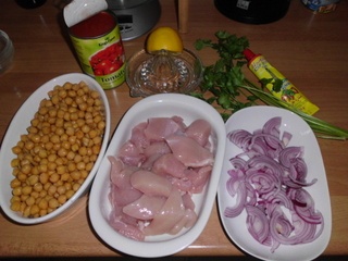 Cícerovo-paradajkové ragout - obrázok 1