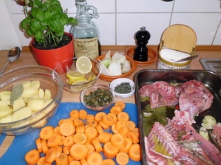 Pikantný zajac so zeleninou - obrázok 1