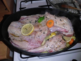 Pikantný zajac so zeleninou - obrázok 5