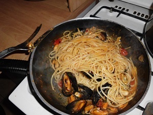 Spaghetti alle cozze - Spaghetti so slávkami (fotorecept) - obrázok 4