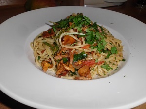 Spaghetti con cantarelli - špagety s kuriatkami (fotorecept) - obrázok 8