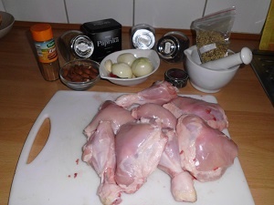 Severoafrické dusene kurča (fotorecept) - obrázok 1