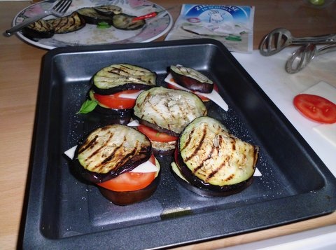 Baklažánové vežičky (fotorecept) - obrázok 5