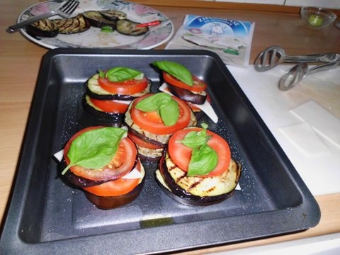 Baklažánové vežičky (fotorecept) - obrázok 6