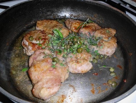 Bravčové medailóniky s kaparami (fotorecept) - obrázok 5